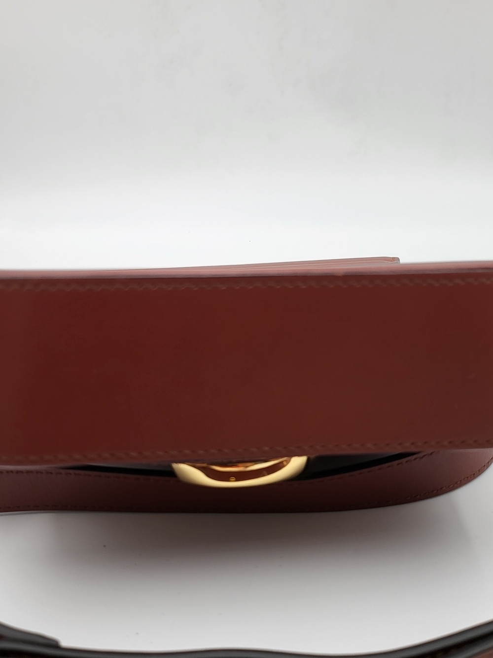 Chloé Calfskin Leather 'C' Mini Crossbody Bag, Auth w/COA. - Picture 15 of 16